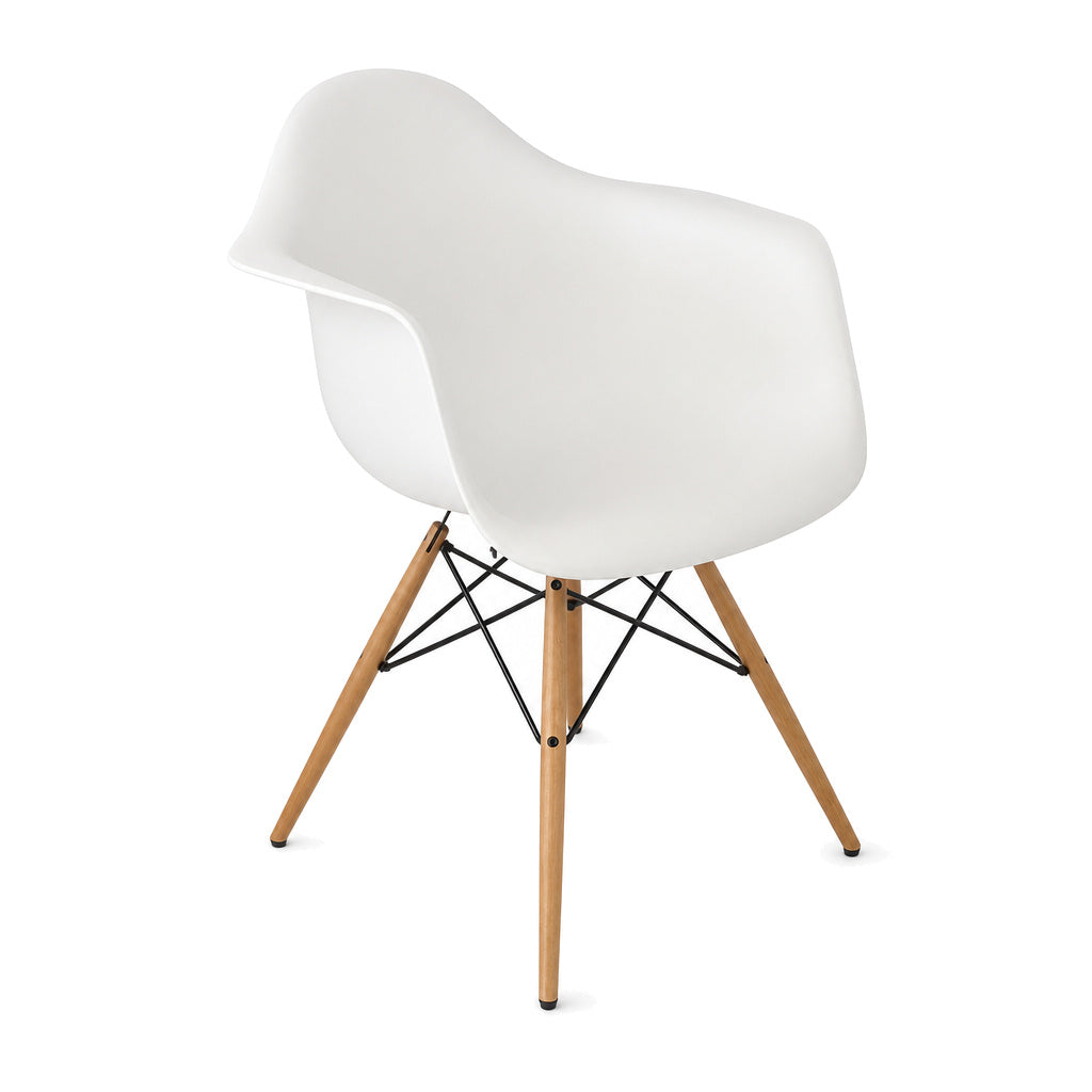 Vitra DAW Eames Plastic Armchair weiß