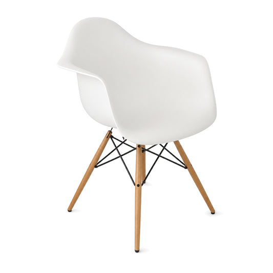 Vitra DAW Eames Plastic Armchair weiß