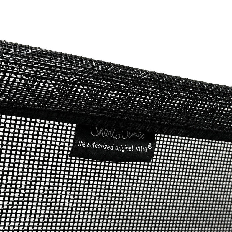 Vitra EA 108 Netz schwarz Alu