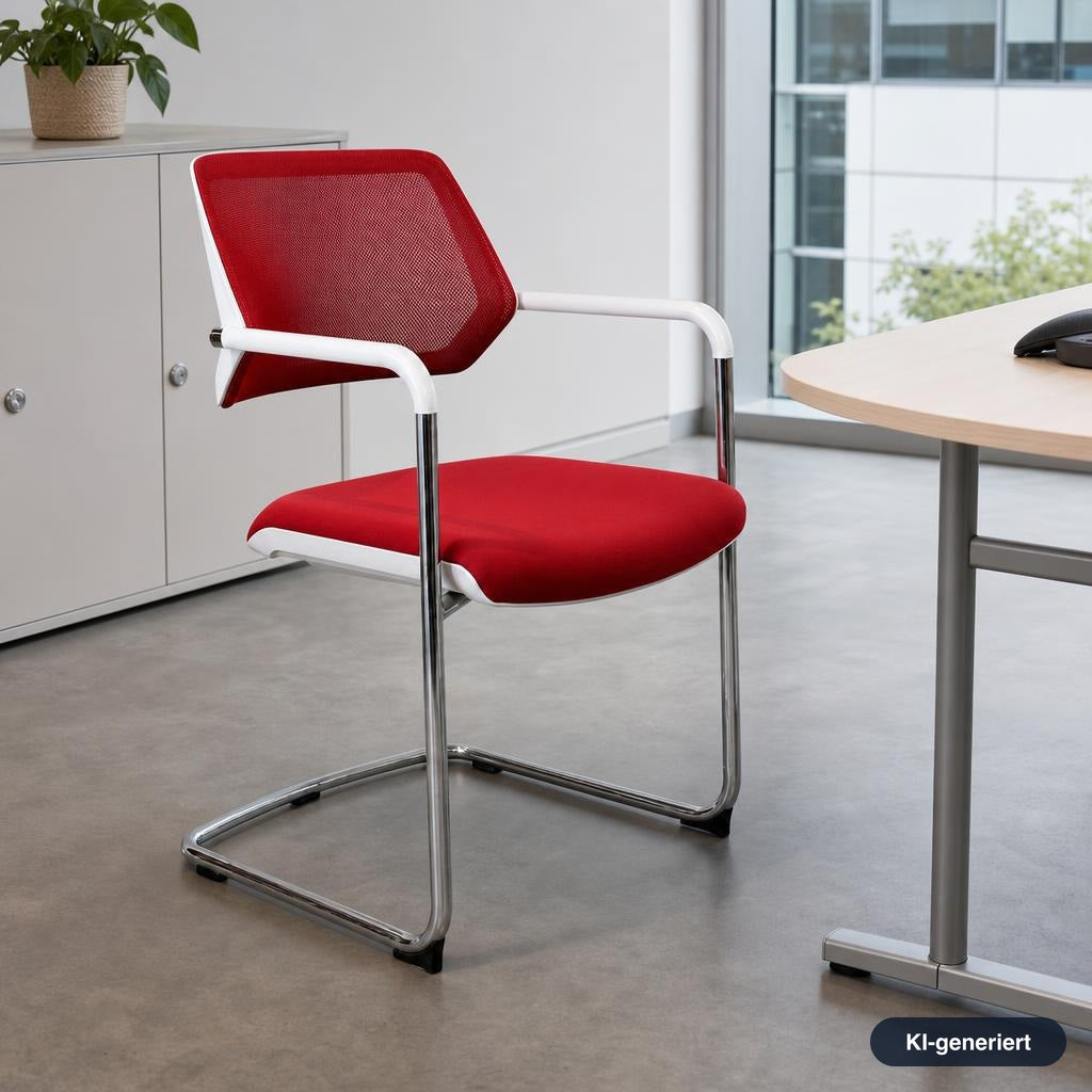 Steelcase QIVI weiß/rot