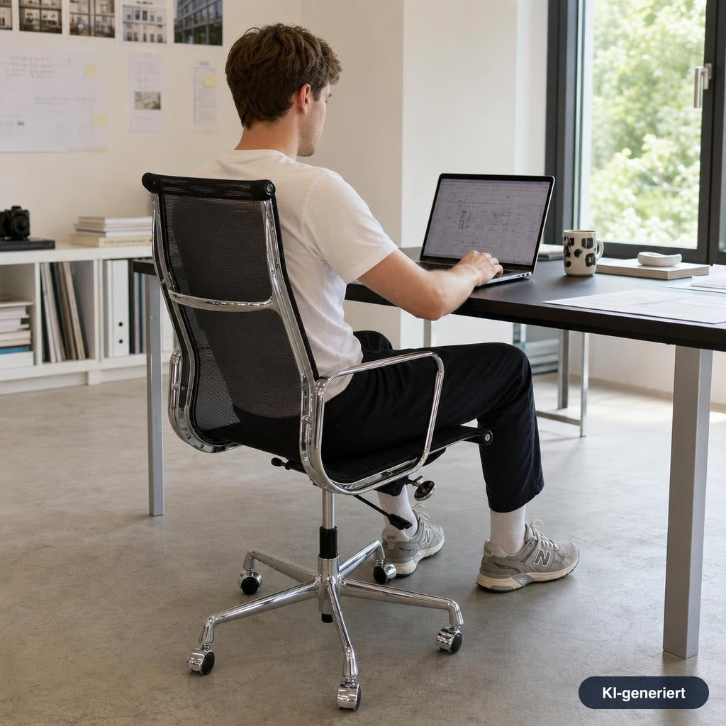 Vitra EA 119 Netz schwarz