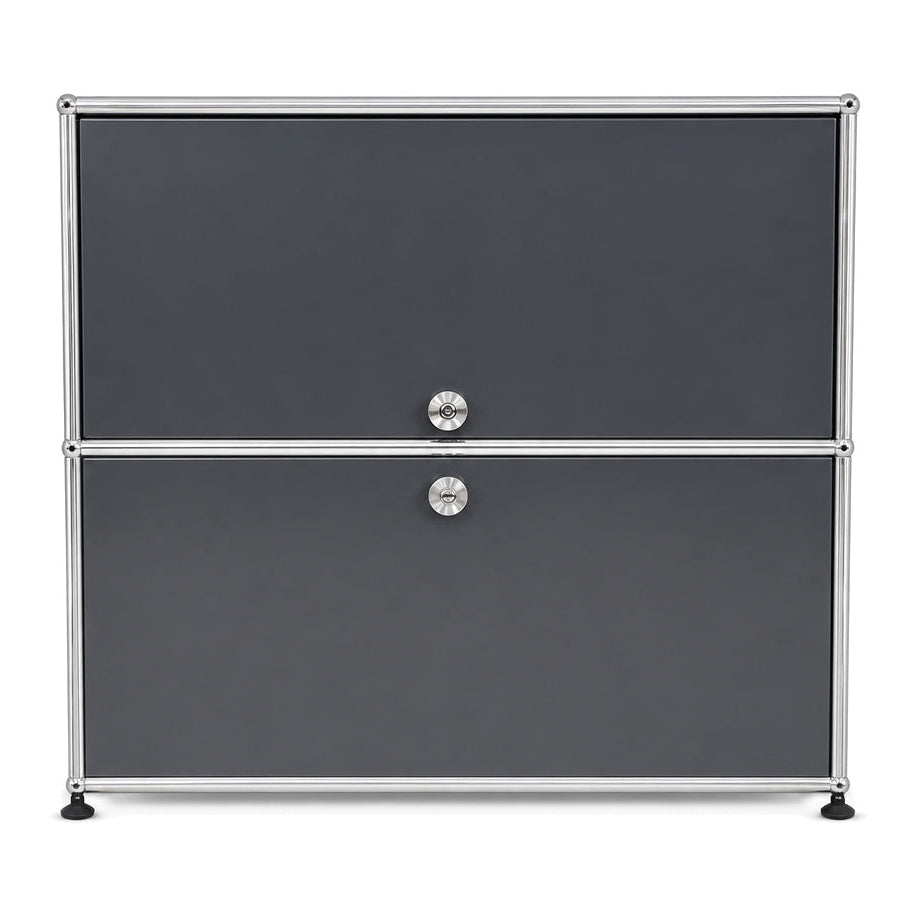 USM Haller Sideboard 1x2 anthrazit