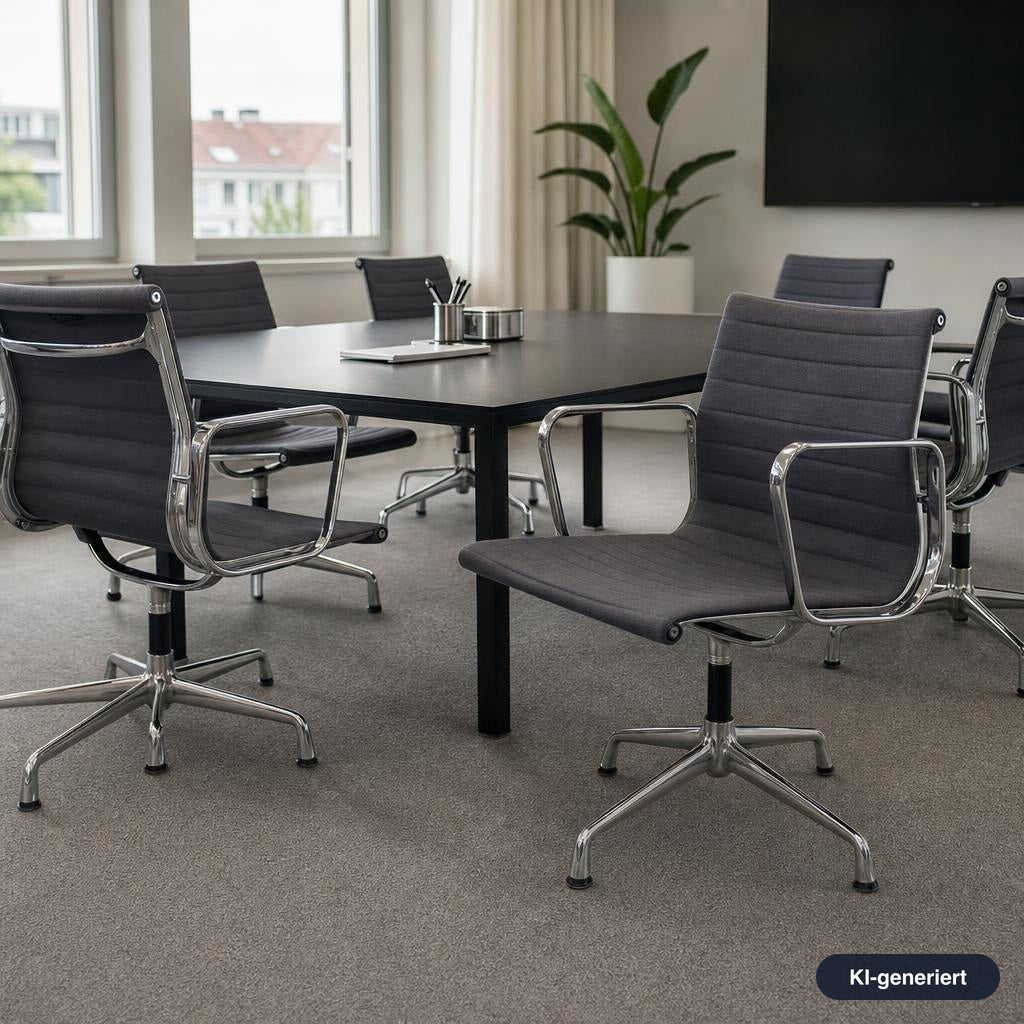 Vitra EA 108 Hopsak grau Chromgestell