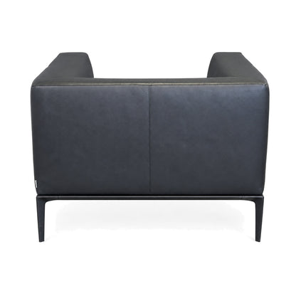 Walter Knoll Jaan Sessel Leder schwarz