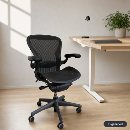 Herman Miller Aeron Size B anthrazit