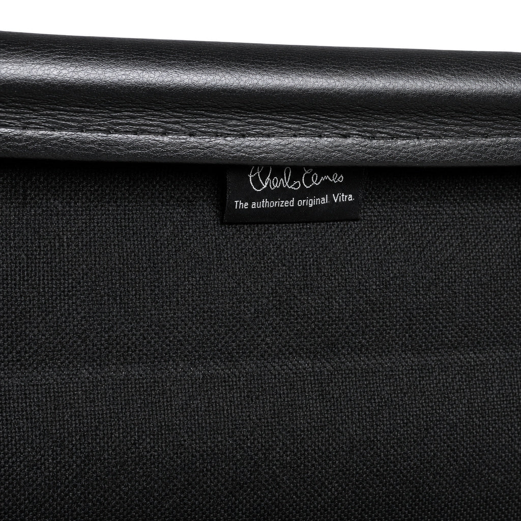 Vitra EA 119 Leder schwarz Alu