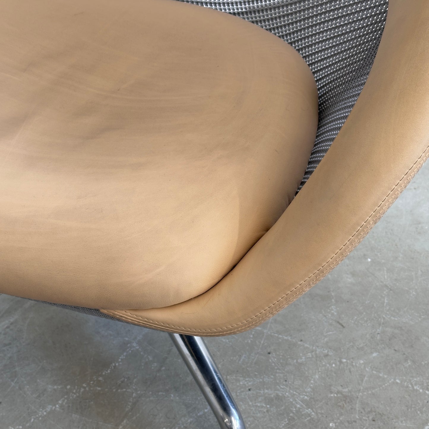 Coalesse SW_1 Lounge Chair Leder