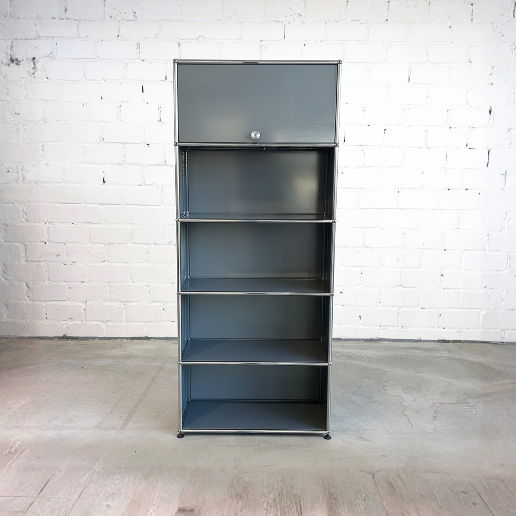 USM Haller Highboard 1x5 mittelgrau