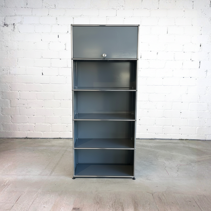 USM Haller Highboard 1x5 mittelgrau