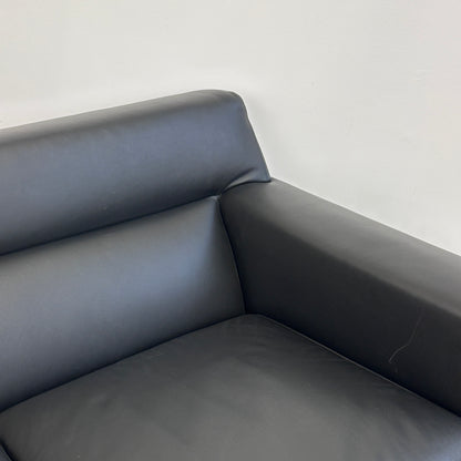 Moroso Sessel Steel Leder schwarz