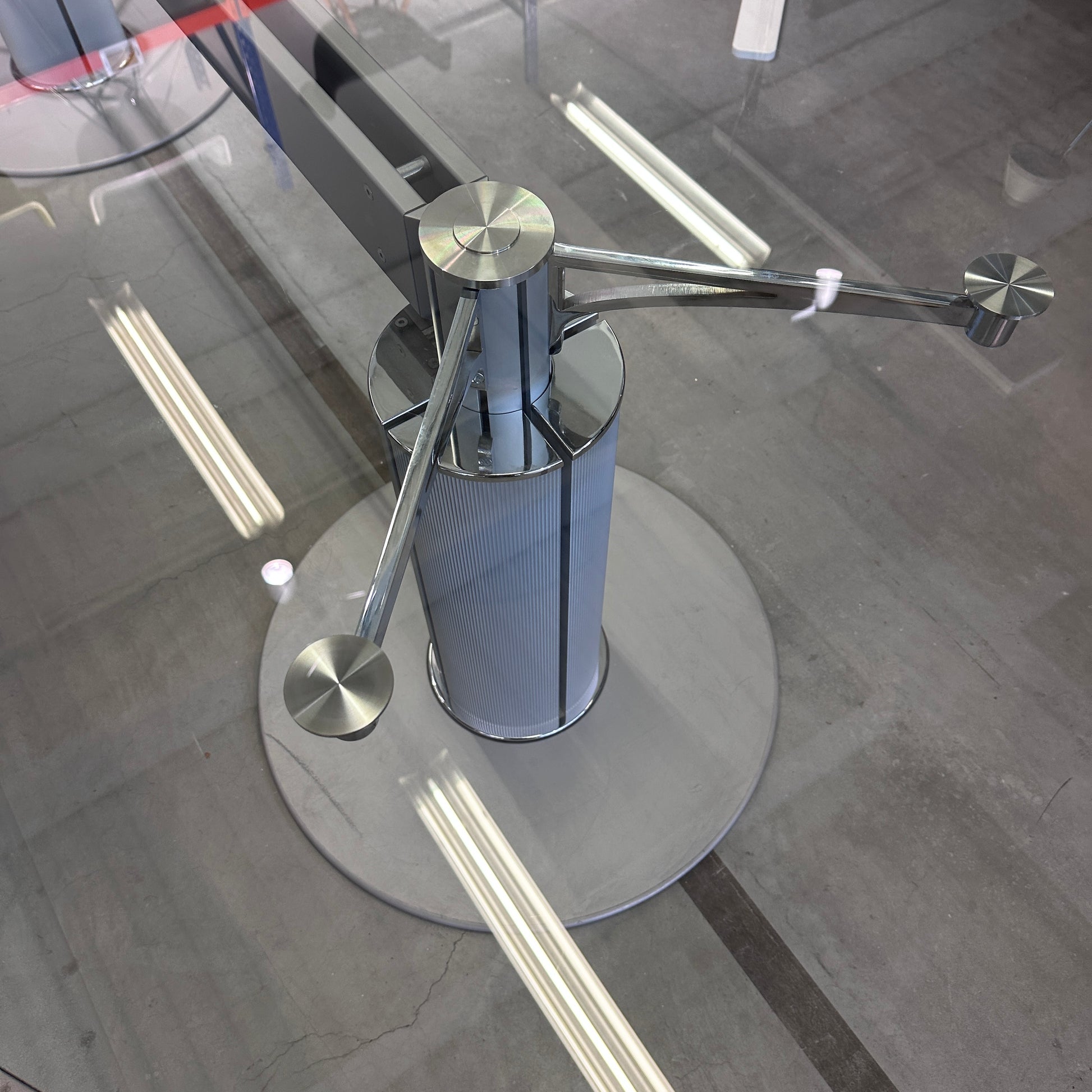 Konferenztisch Glas 320x135
