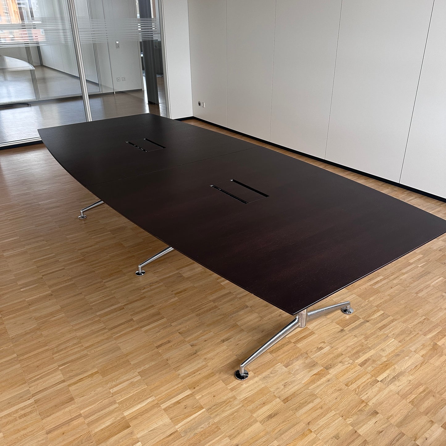 Brunner Fina Conference Tisch 400x140 Eiche gebeizt