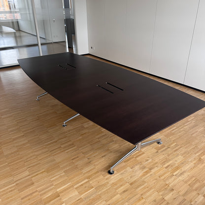 Brunner Fina Conference Tisch 400x140 Eiche gebeizt