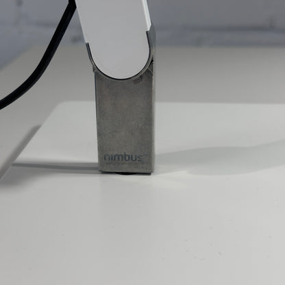 Artikelanlage Arbeitsplatztischleuchte Roxxane Home mit Fußplatte und Konverter Farbe: matt weiß H.537 x T 620mm Fußplatte 205x205mm Leuchtenkopf: L 110xB110mm Lichtfarbe: 4000K_[kein Wert]