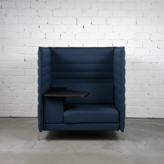 Vitra Alcove Highback Work dunkelblau