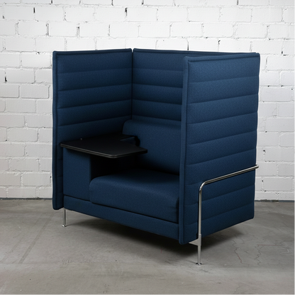 Vitra Alcove Highback Work dunkelblau