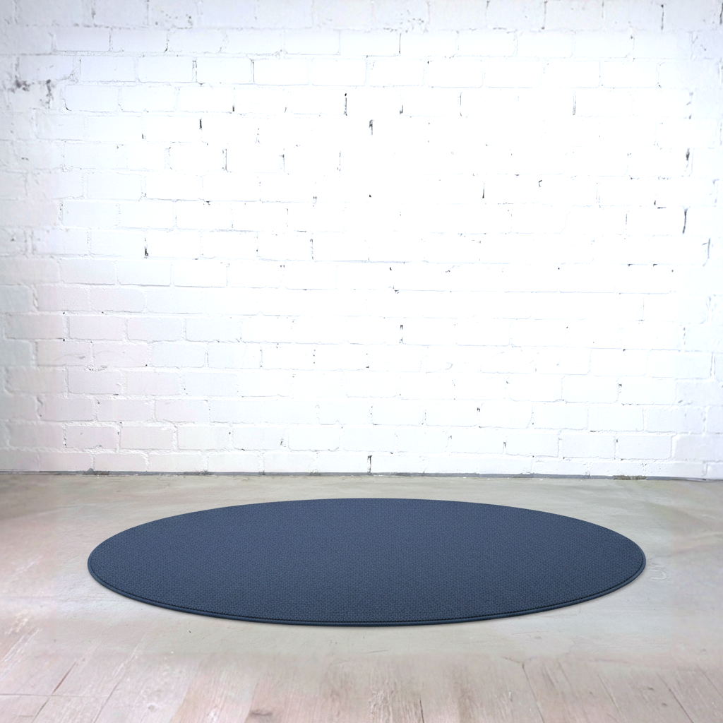 Teppich Object Carpet RugX capri-blau rund