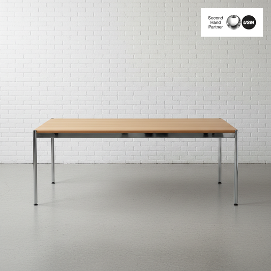 USM Haller Tisch 200x75cm Eiche