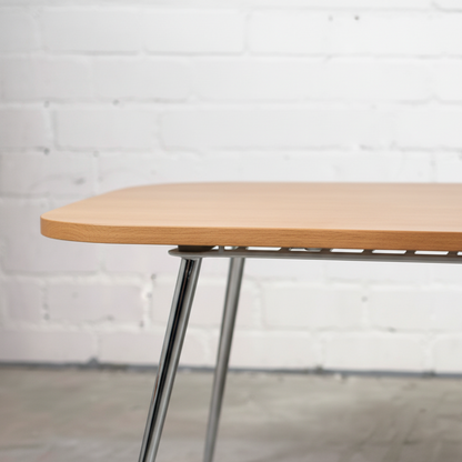 Vitra Medamorph Konferenztisch mit Mediakit 370x130 Holz