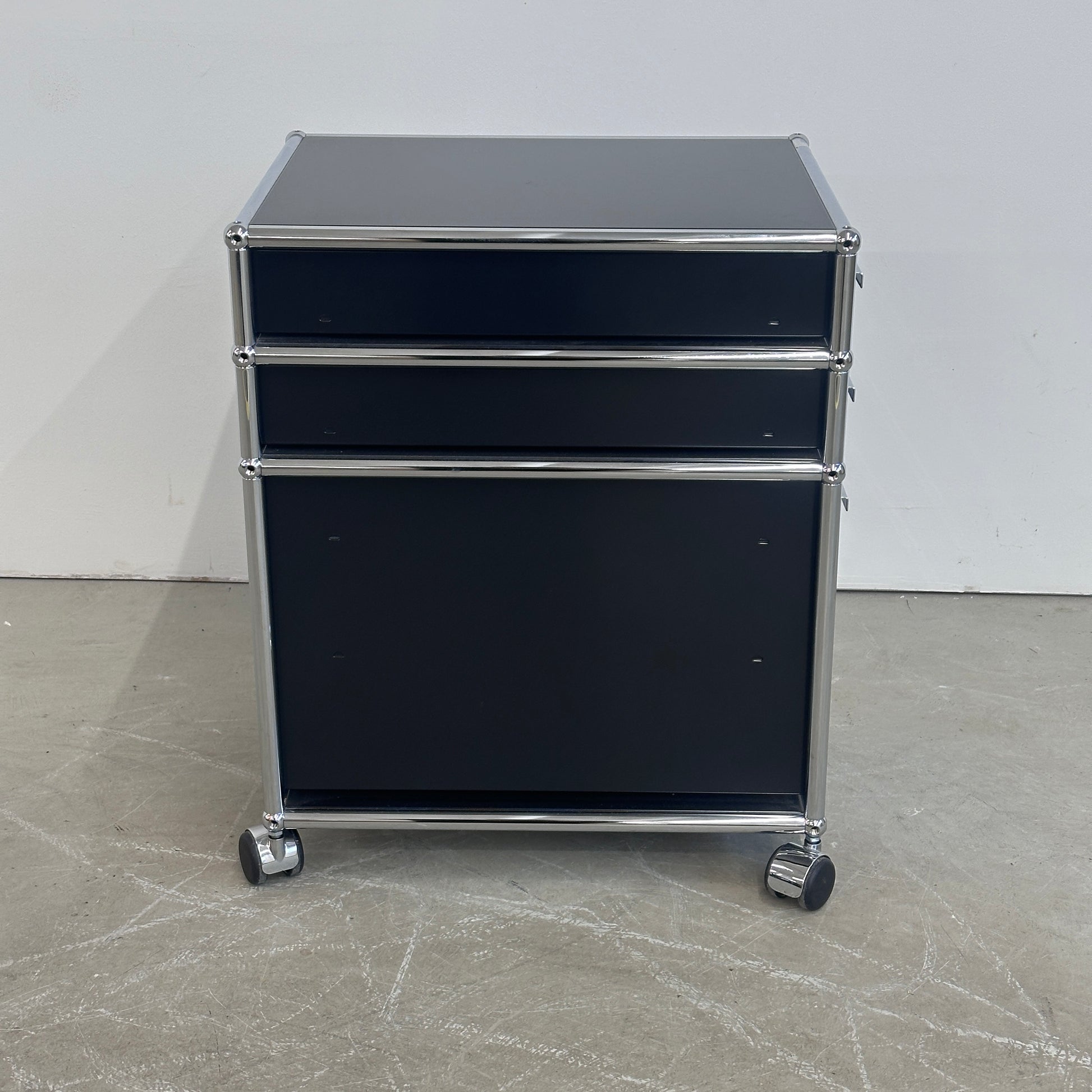 USM Haller Rollcontainer 3 Auszüge schwarz (abschließbar)