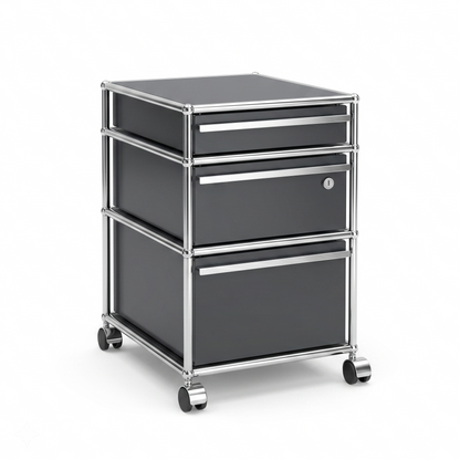 Artikelanlage Rollcontainer grau 3 Schubladen ( oben schmale Schublade )_[kein Wert]